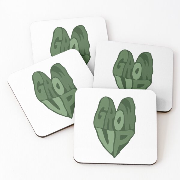 Item preview, Grow Up Green Alocasia Plant Leaf designed and sold by elmma design.