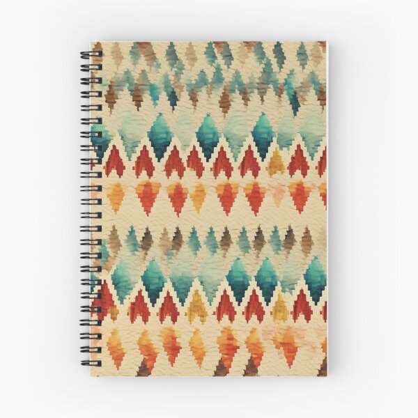 Item preview, Modern Ikat Textile Art Pattern No18 designed and sold by Atomura.