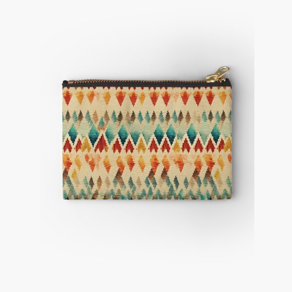 Item preview, Modern Ikat Textile Art Pattern No18 designed and sold by Atomura.