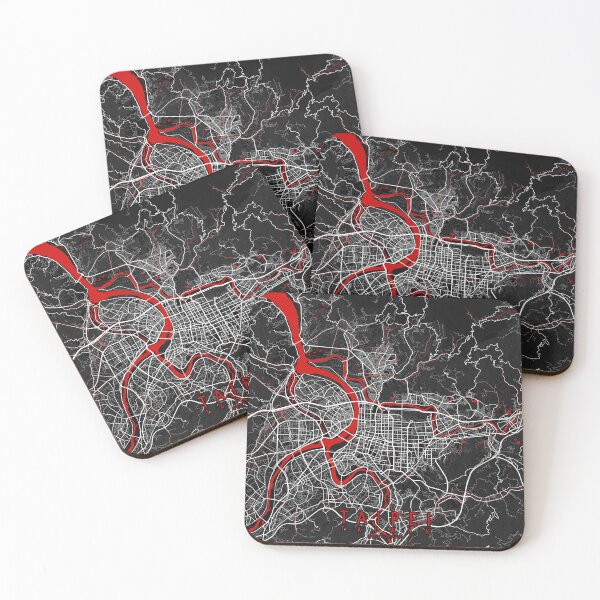 Item preview, Taipei City Map of Taiwan - Oriental designed and sold by deMAP.