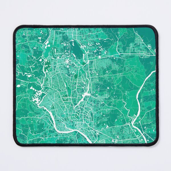 Item preview, Dhaka City Map of Bangladesh - Watercolor designed and sold by deMAP.
