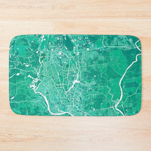 Item preview, Dhaka City Map of Bangladesh - Watercolor designed and sold by deMAP.