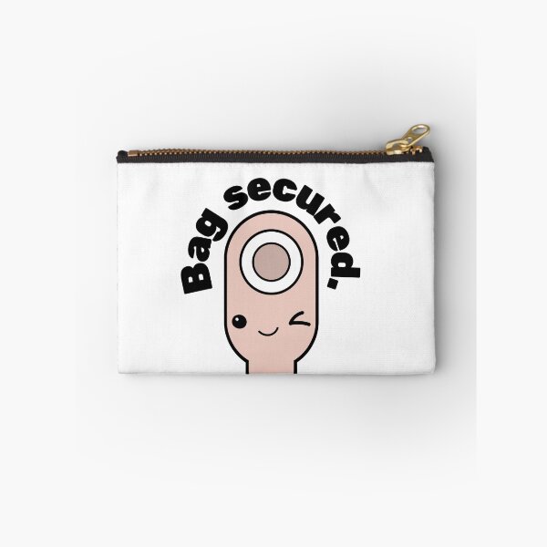 Artikelvorschau, Niedliches Kolostomiebeutel-Design „Tasche gesichert“ entworfen und verkauft von shnanogans.