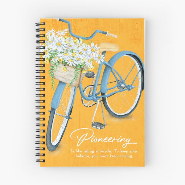 Item preview, Pioneering Is Like Riding a Bicycle (Yellow) designed and sold by Paper Bee Gift Shop.