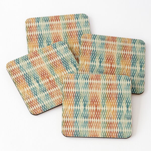 Item preview, Modern Ikat Textile Art Pattern No19 designed and sold by Atomura.