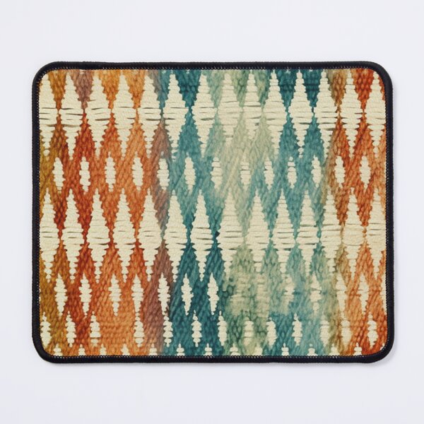 Item preview, Modern Ikat Textile Art Pattern No19 designed and sold by Atomura.