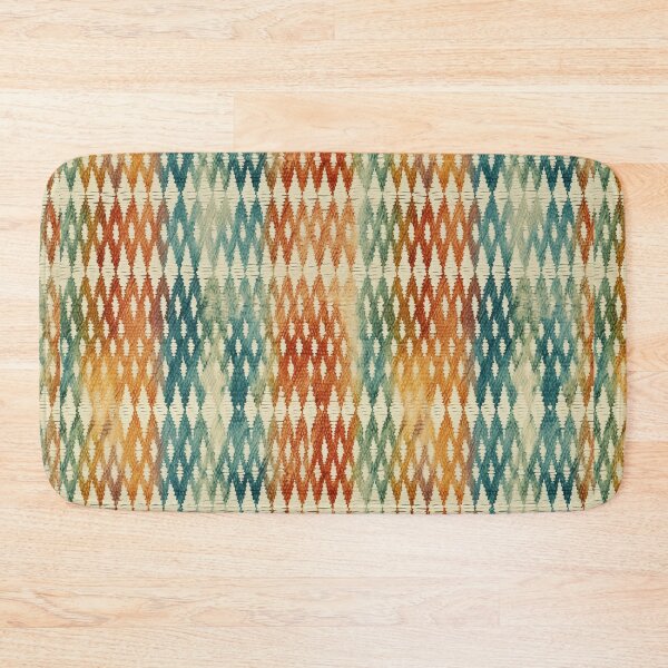 Item preview, Modern Ikat Textile Art Pattern No19 designed and sold by Atomura.