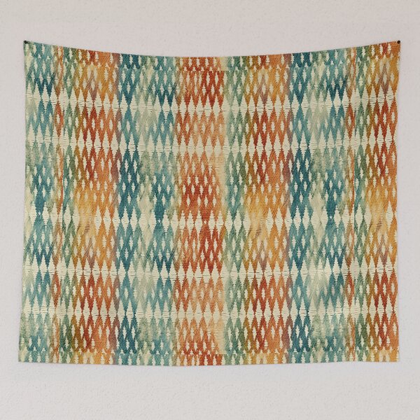 Item preview, Modern Ikat Textile Art Pattern No19 designed and sold by Atomura.