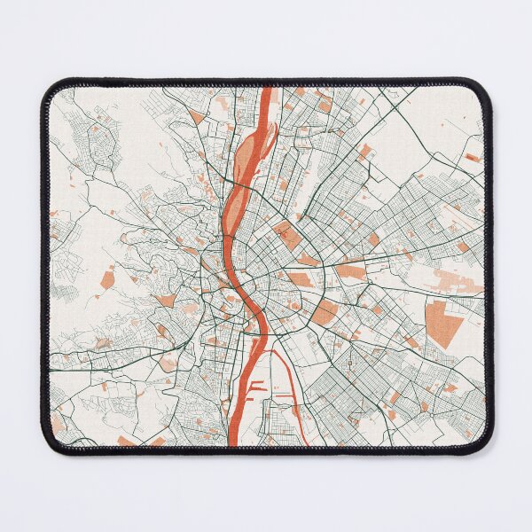 Item preview, Budapest City Map of Hungary - Bohemian designed and sold by deMAP.