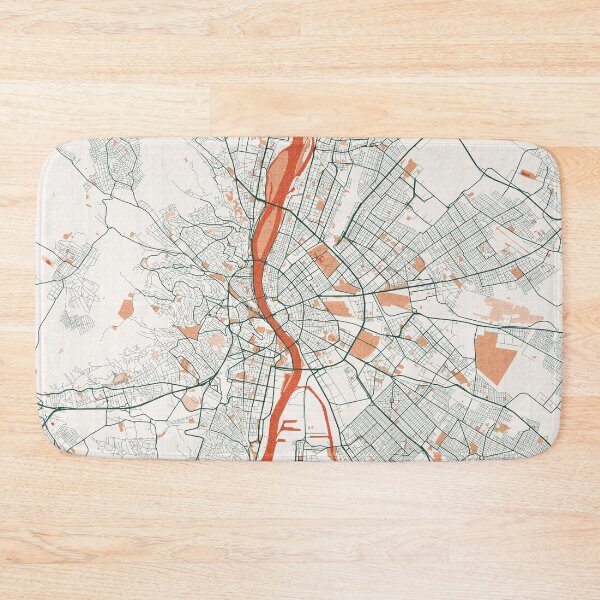 Item preview, Budapest City Map of Hungary - Bohemian designed and sold by deMAP.