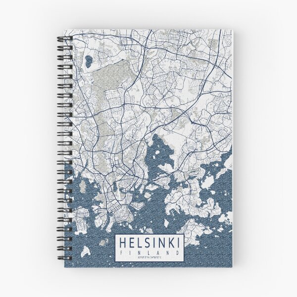 Item preview, Helsinki City Map of Finland - Coastal designed and sold by deMAP.