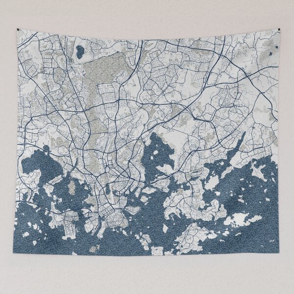Item preview, Helsinki City Map of Finland - Coastal designed and sold by deMAP.