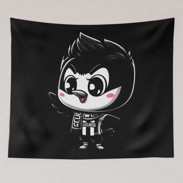 Aperçu de l'œuvre Pies Chibi Collingwood créée et vendue par Thunderbelts.
