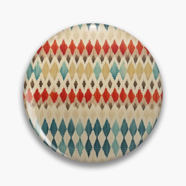 Item preview, Modern Ikat Textile Art Pattern No20 designed and sold by Atomura.