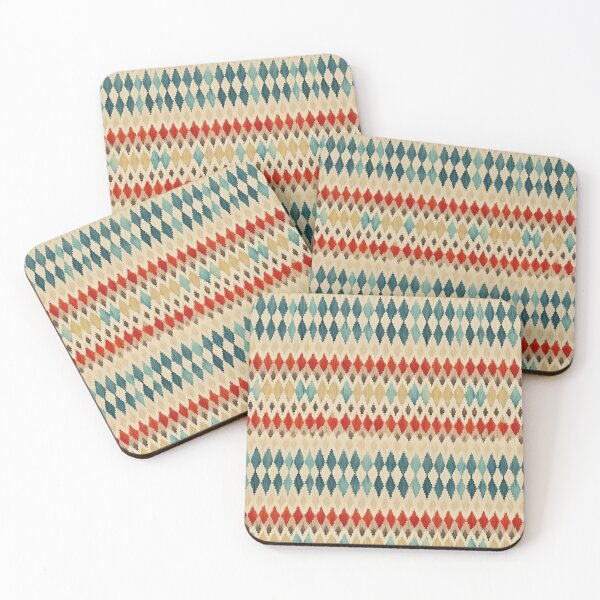 Item preview, Modern Ikat Textile Art Pattern No20 designed and sold by Atomura.