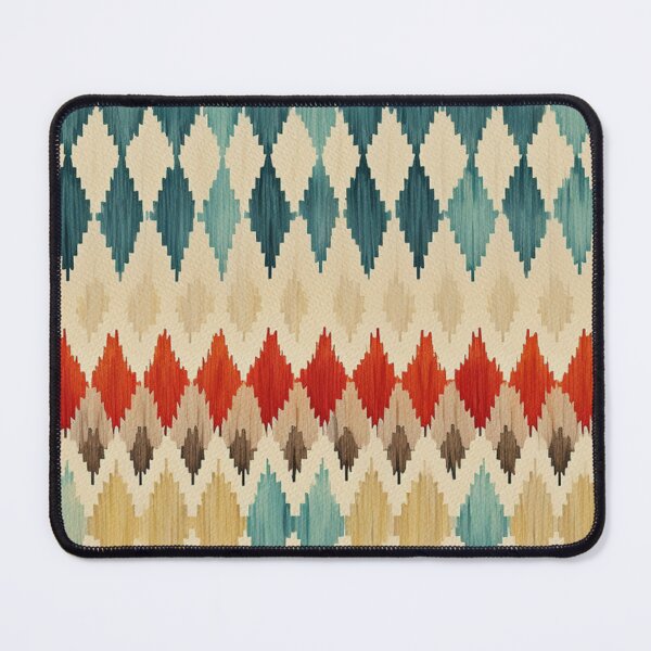 Item preview, Modern Ikat Textile Art Pattern No20 designed and sold by Atomura.