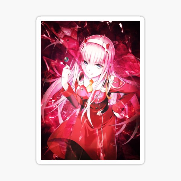 Darling in the Franxx - Zero Two Anime Decal Sticker – KyokoVinyl