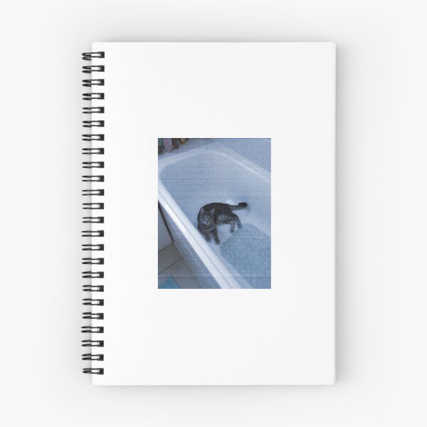 Item preview, Cat laying on a bathtub designed and sold by Violetawave.
