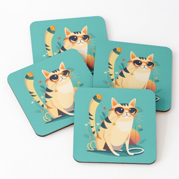 Item preview, Super chic cat designed and sold by Rinohana.