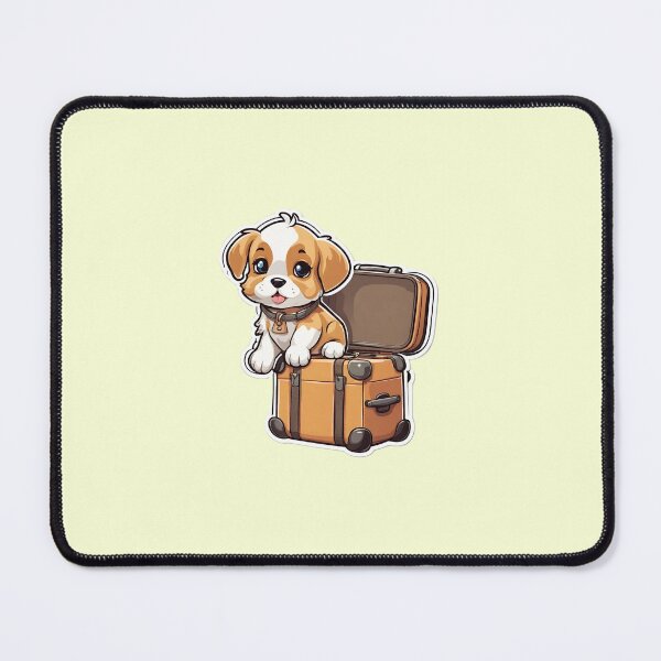 Item preview, Cute Puppy Traveling designed and sold by TheraTravels.