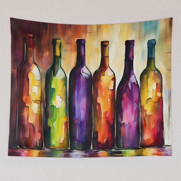 Item preview, Colorful Abstract Bottles In The Light designed and sold by Glimmersmith.
