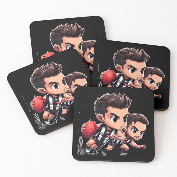 Item preview, Chibi Collingwood Magpies designed and sold by Thunderbelts.