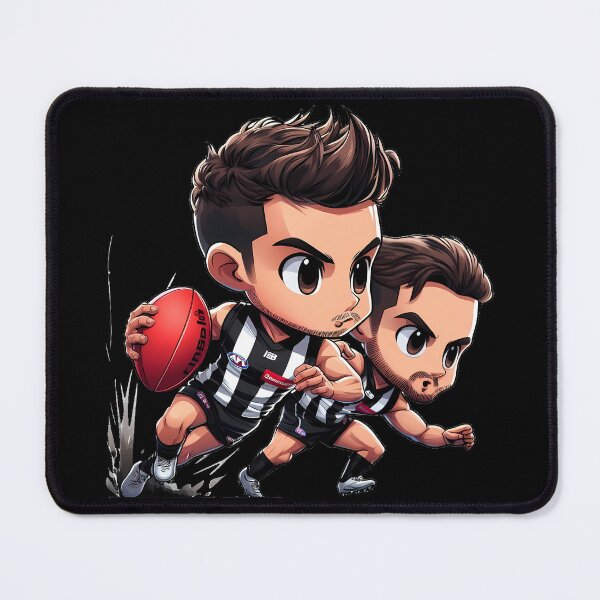 Item preview, Chibi Collingwood Magpies designed and sold by Thunderbelts.
