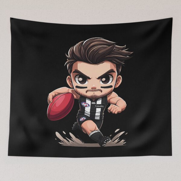 Artikelvorschau, Chibi Collingwood Elstern entworfen und verkauft von Thunderbelts.