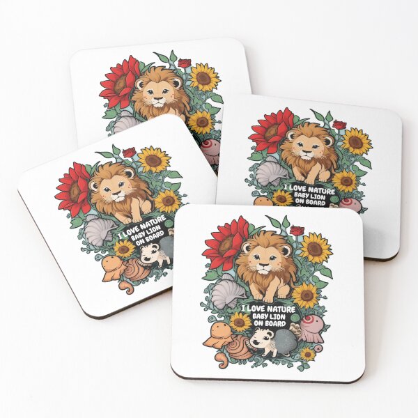 Item preview, Baby lion in a beautiful natural landscape designed and sold by Carlos Gudino.