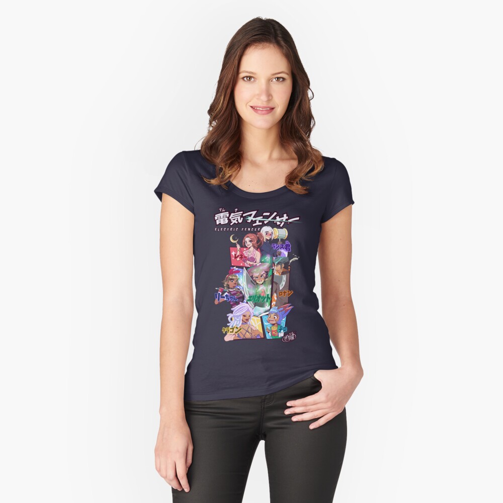 Item preview, Fitted Scoop T-Shirt designed and sold by foursideseven.