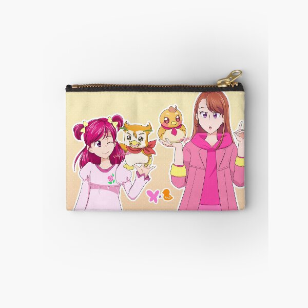 Item preview, pink butterfly and orange bird designed and sold by Vulpixi-Misa.
