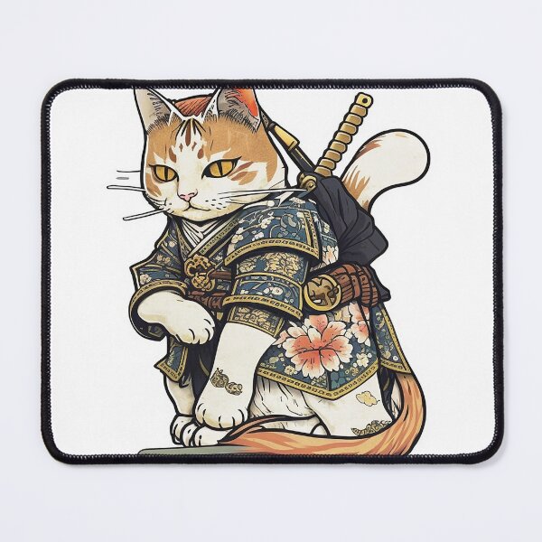 Item preview, Samurai cat warrior designed and sold by ColorCrafters.