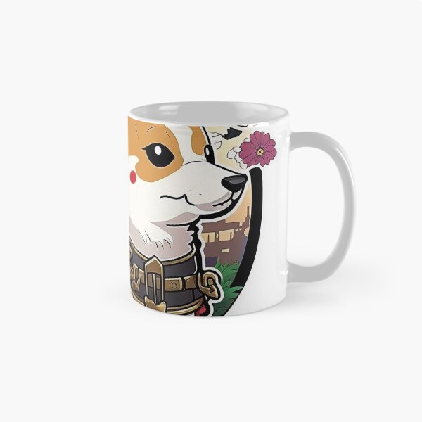 Artikelvorschau, Samurai-Corgi-Krieger entworfen und verkauft von ColorCrafters.