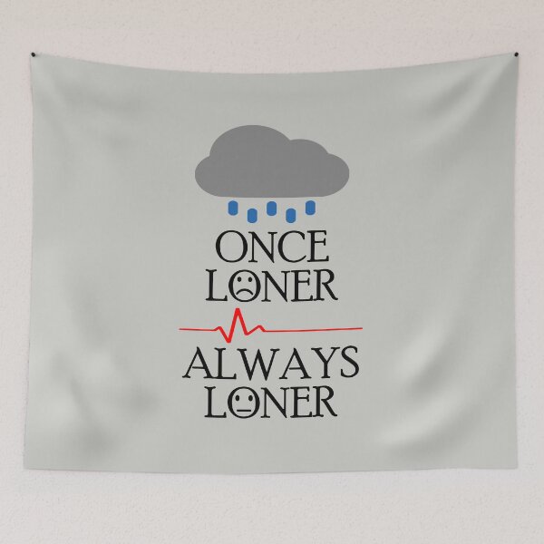 Item preview, Once Loner, Always Loner designed and sold by Raphiel_39.