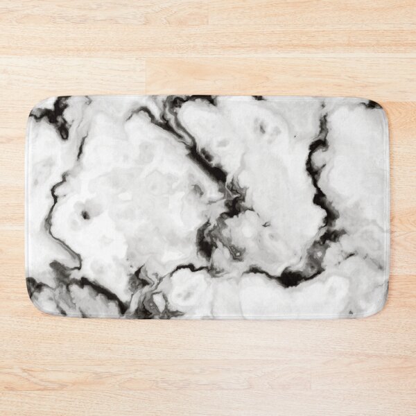 Item preview, True White Marble - black white gray marble pattern designed and sold by JaycraveDesigns.