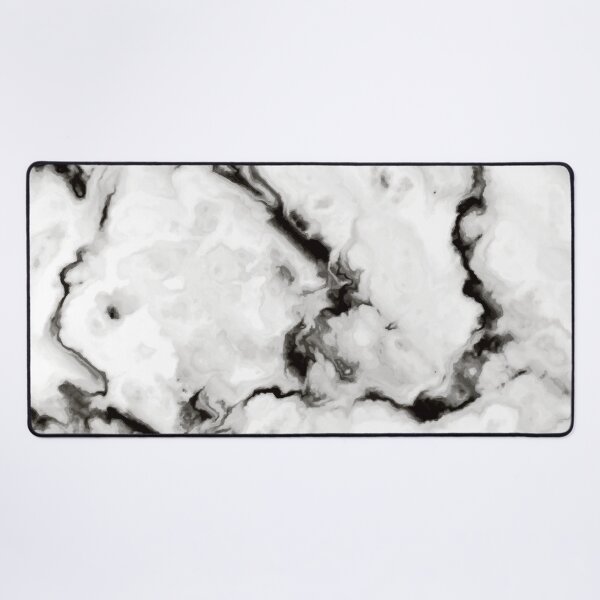 Artikelvorschau, True White Marble – schwarz-weiß-graues Marmormuster entworfen und verkauft von JaycraveDesigns.