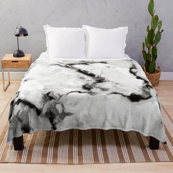 Item preview, True White Marble - black white gray marble pattern designed and sold by JaycraveDesigns.