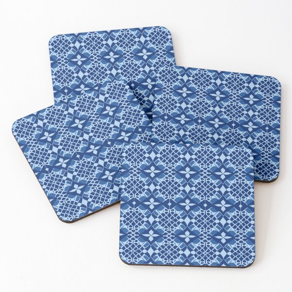 Item preview, Contemporary Cool Color Palette Mosaic Art Pattern designed and sold by KuroeStudio.