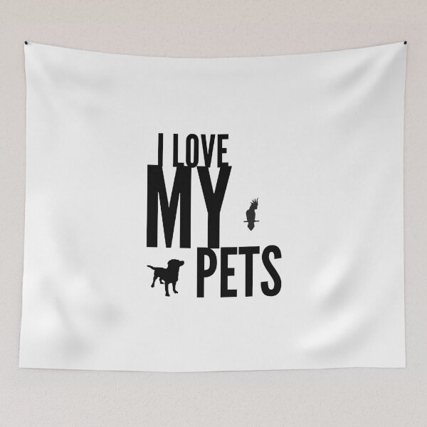 Item preview, I Love my Pets designed and sold by BaconPancakes21.