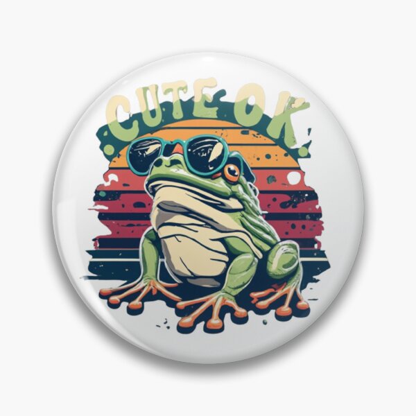 Item preview, cute frog designed and sold by SmileShop888.