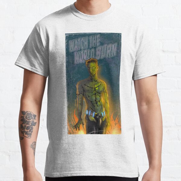 Watch the World Burn - All Boy Monsters Frankenstein Classic T-Shirt