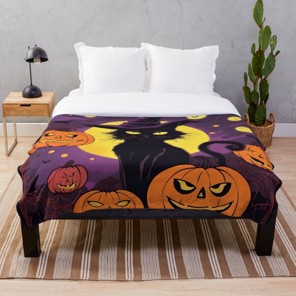 Item preview, Halloween Cat designed and sold by rnmdigital.