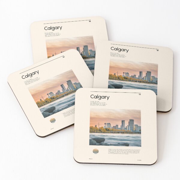 Item preview, Visit Calgary, Canada (Travel poster) designed and sold by RabbitK.