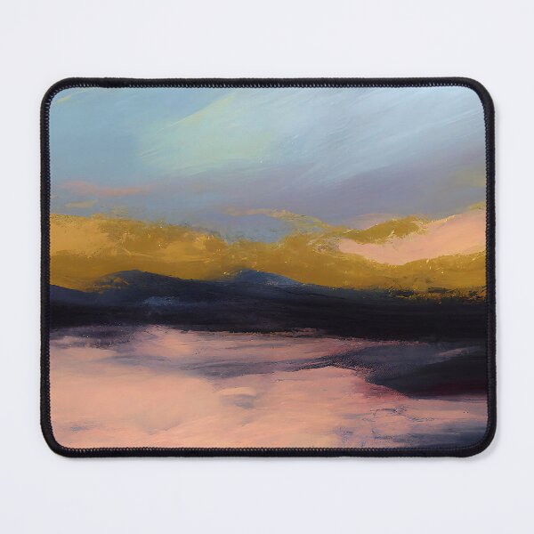 Item preview, Pink Sunset Over Lake Abstract Colorful Landscape  designed and sold by DEC02.