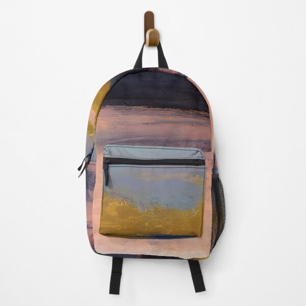 Item preview, Pink Sunset Over Lake Abstract Colorful Landscape  designed and sold by DEC02.