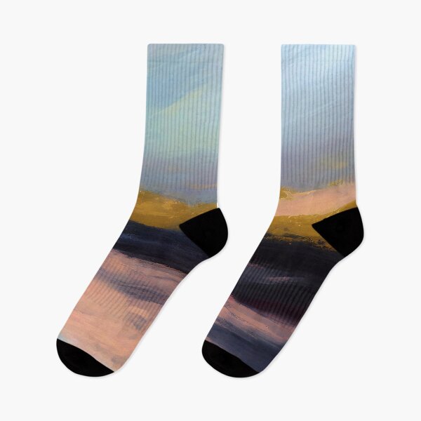 Item preview, Pink Sunset Over Lake Abstract Colorful Landscape  designed and sold by DEC02.