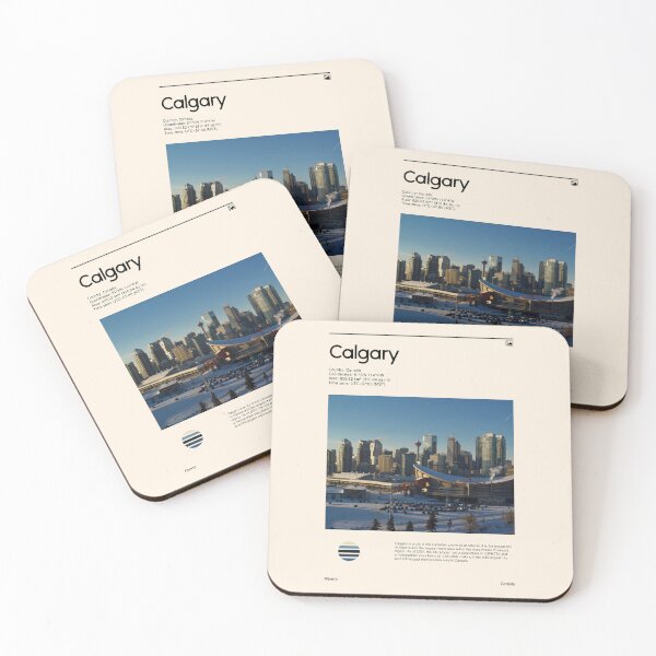 Item preview, Visit Calgary, Canada (Travel poster) designed and sold by RabbitK.