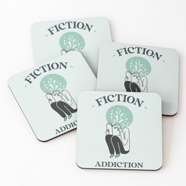 Item preview, Fiction Addiction designed and sold by BookishArtt.