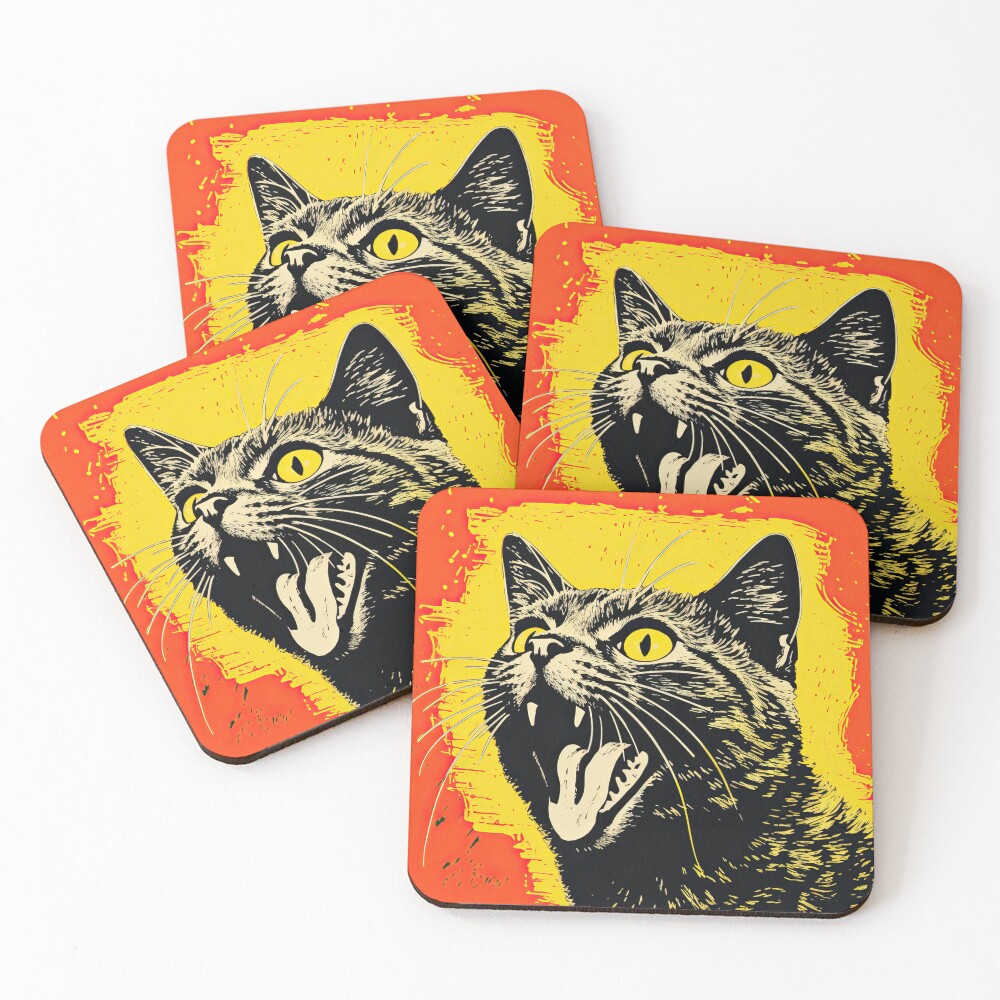 Item preview, Coasters (Set of 4) designed and sold by NopeStudio.
