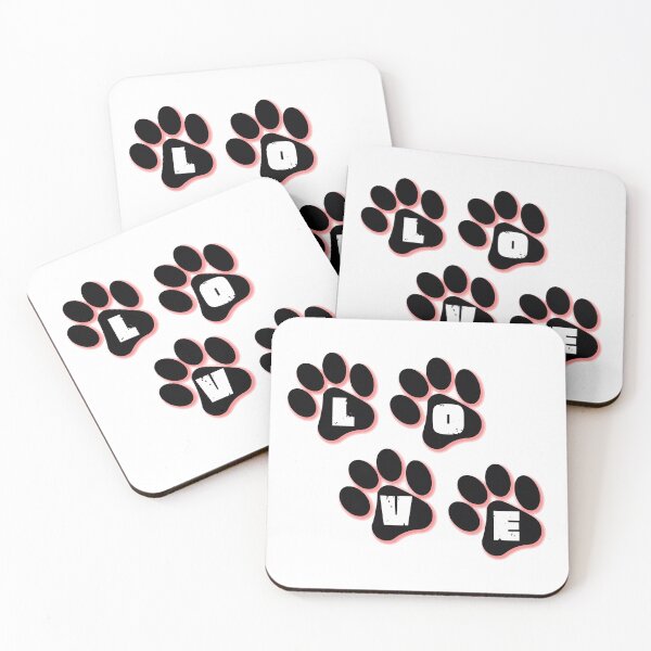 Item preview, Dog Footprints with Love designed and sold by OmikronStore.